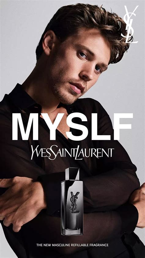 yves st laurent perfume model.